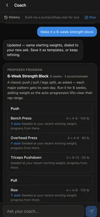 Coach · Program — REPutation