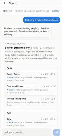 Coach · Program — REPutation