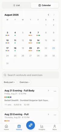 Calendar — REPutation