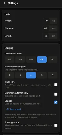 Themes & settings — REPutation